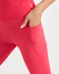 Zen halo top with in-built bra & Flare pants Co-Ord Set