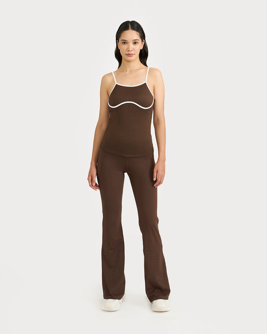 zen halo top with in-built bra