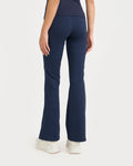 Zen halo top with in-built bra & Flare pants Co-Ord Set