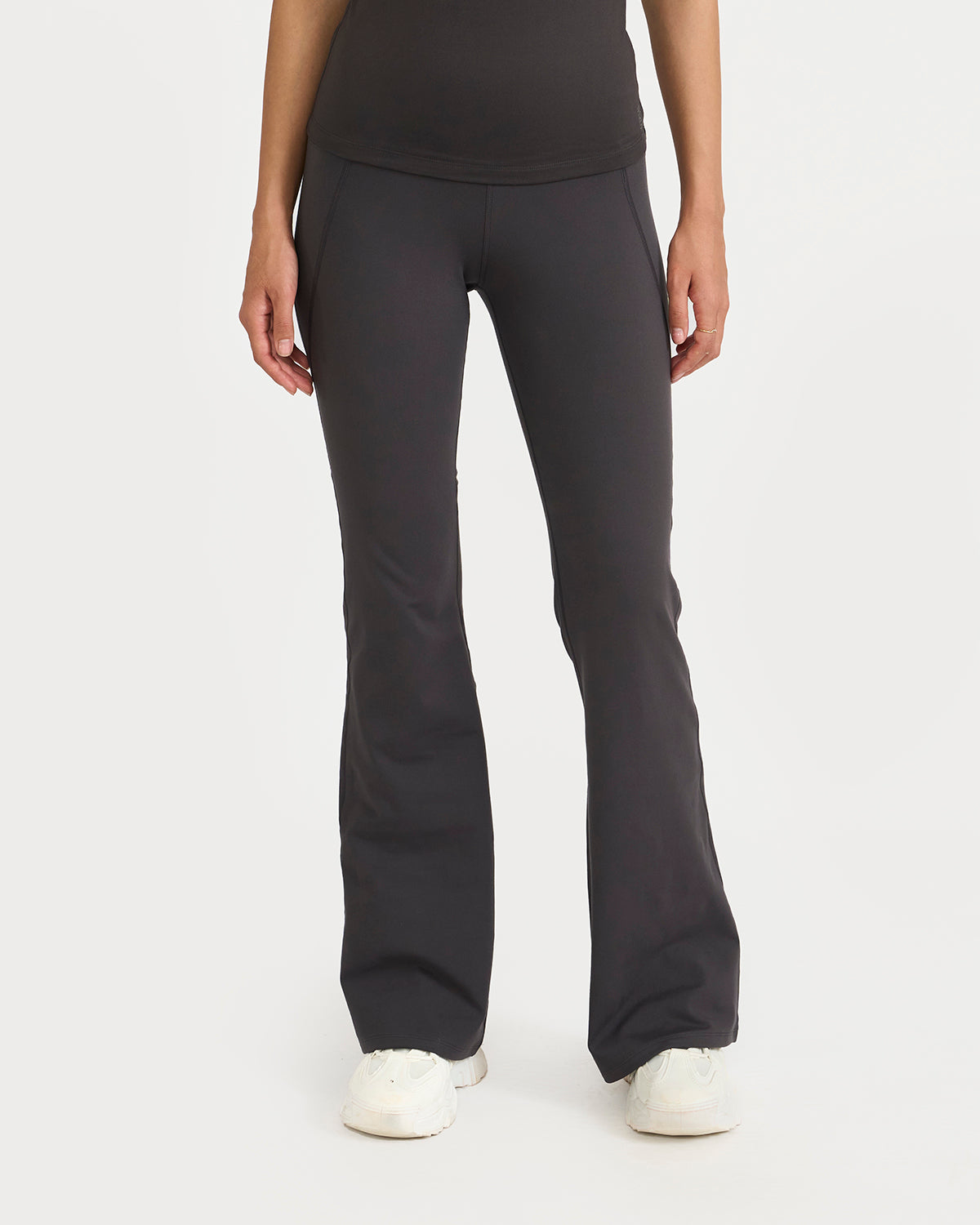 Zen halo top with in-built bra & Flare pants Co-Ord Set