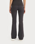 Zen halo top with in-built bra & Flare pants Co-Ord Set