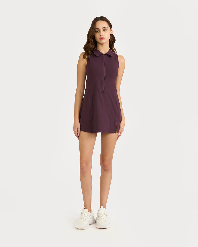 Hunnit Zen Nova Dress with built-in bra and shorts 