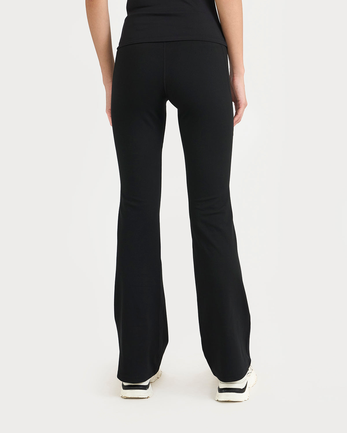 Zen halo top with in-built bra & Flare pants Co-Ord Set
