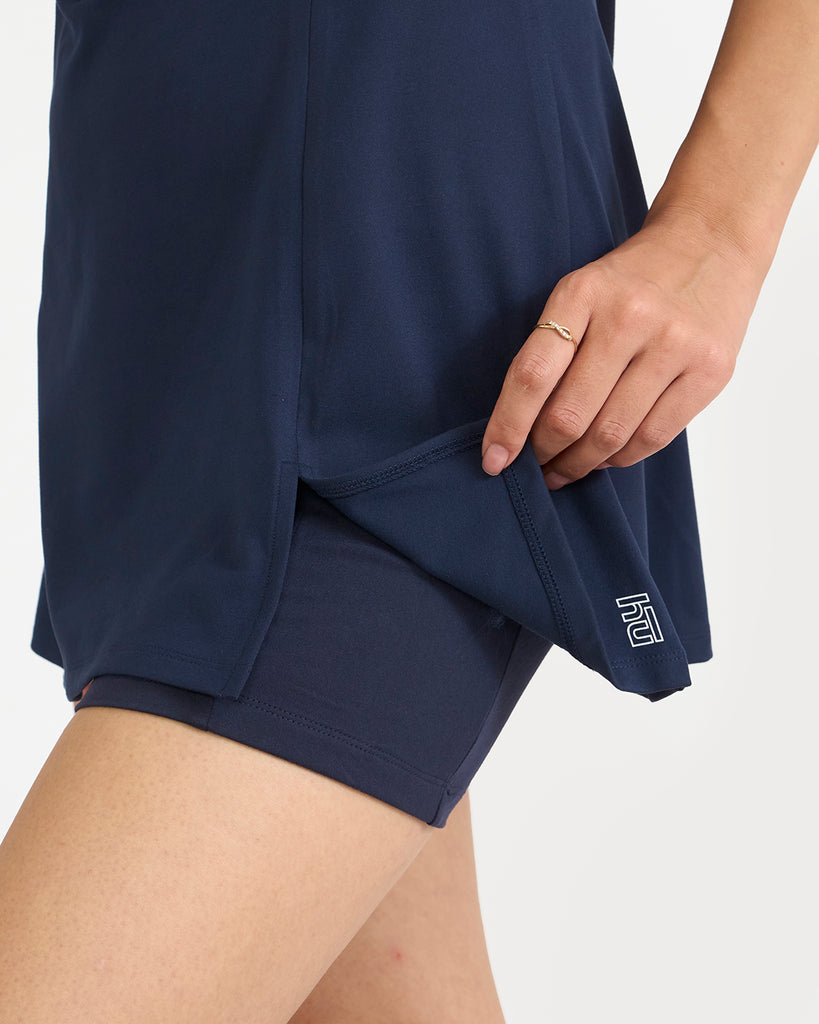 Hunnit Zen Nova Dress with built-in bra and shorts 