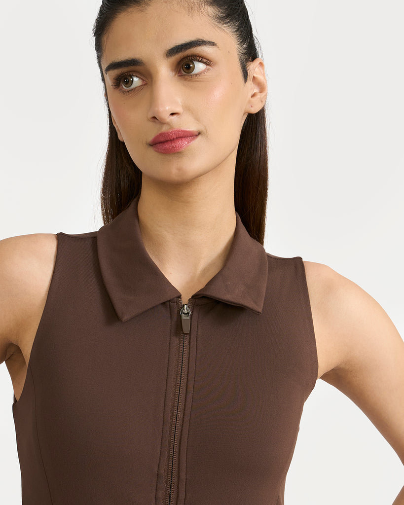 Hunnit Zen Nova Dress with built-in bra and shorts 