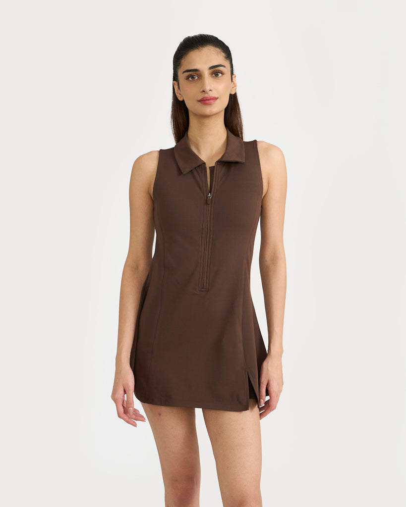Hunnit Zen Nova Dress with built-in bra and shorts 