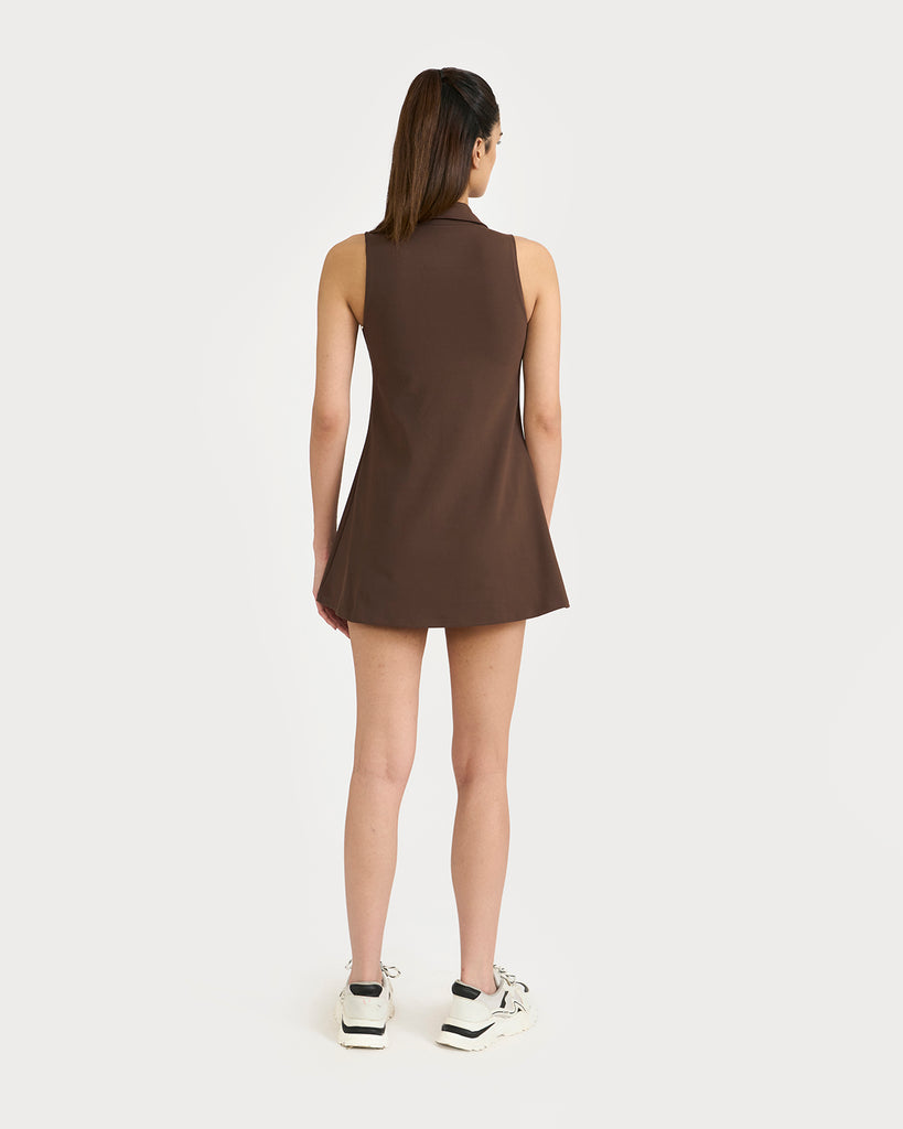 Hunnit Zen Nova Dress with built-in bra and shorts 