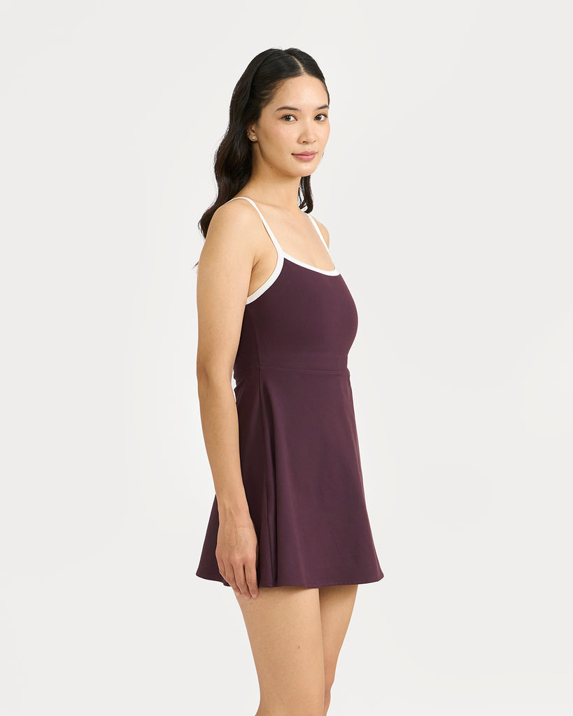 Hunnit Zen Halo Dress with built-in bra and shorts 