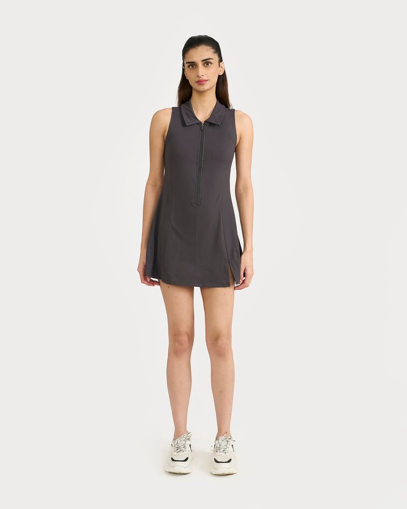 Hunnit Zen Nova Dress with built-in bra and shorts 