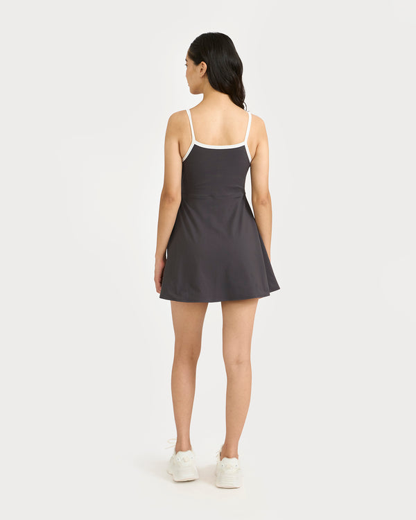 Zen Halo Dress with built-in bra and shorts
