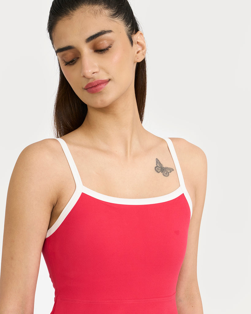 Hunnit Zen Halo Dress with built-in bra and shorts 