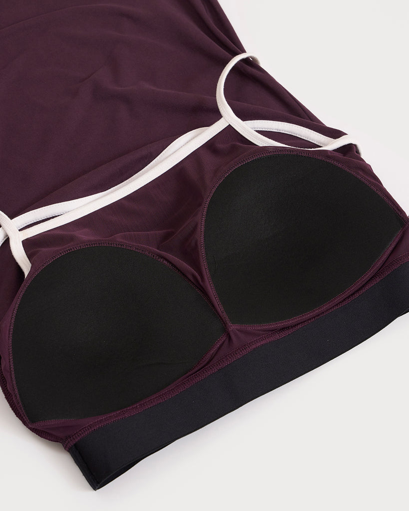 Hunnit zen halo top with in-built bra 