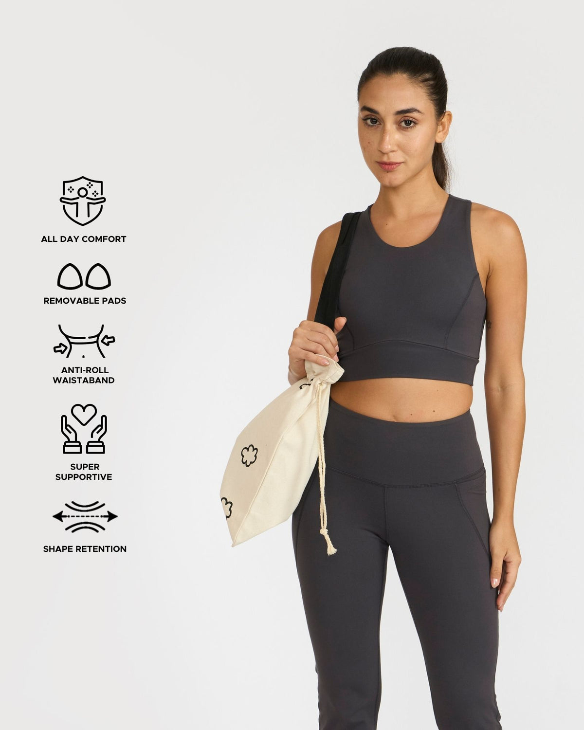 Zen 2-in-1 Crop Top