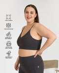 Zen Padded Sports Bra - V Neck