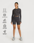 Zen Full-Sleeve Crop Top