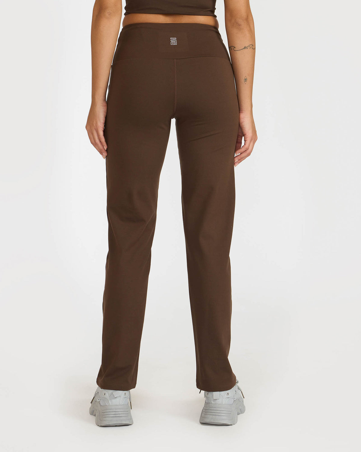 Zen Straight Fit Pants & Tank Top In-Built Sports Bra Co-ord Set