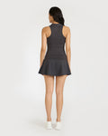 Zen Polo Neck Top with in-Built Sports Bra