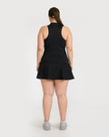 Zen Polo Neck Top with in-Built Sports Bra