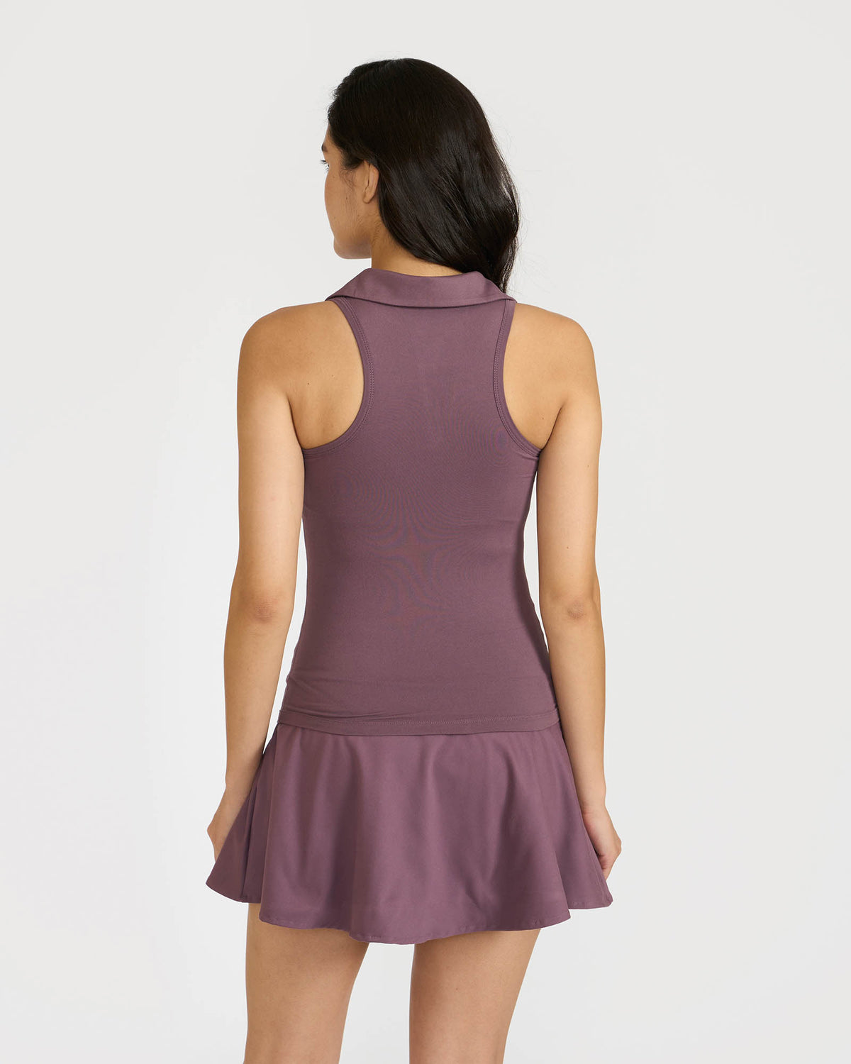 Zen Polo Neck Top with in-Built Sports Bra