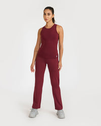 Zen tank top with in-built sports bra