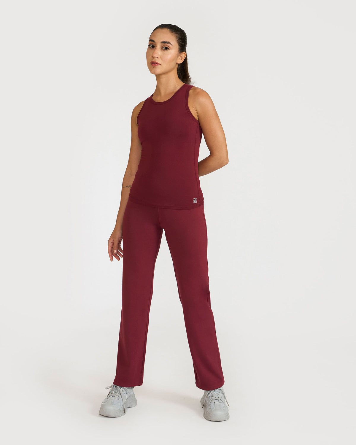 Zen tank top with in-built sports bra