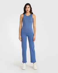 Zen tank top with in-built sports bra