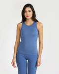 Zen Straight Fit Pants & Tank Top In-Built Sports Bra Co-ord Set