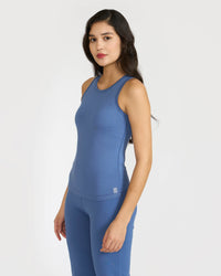Zen tank top with in-built sports bra