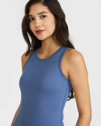 Zen tank top with in-built sports bra