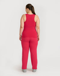 Zen tank top with in-built sports bra