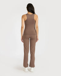 Zen tank top with in-built sports bra