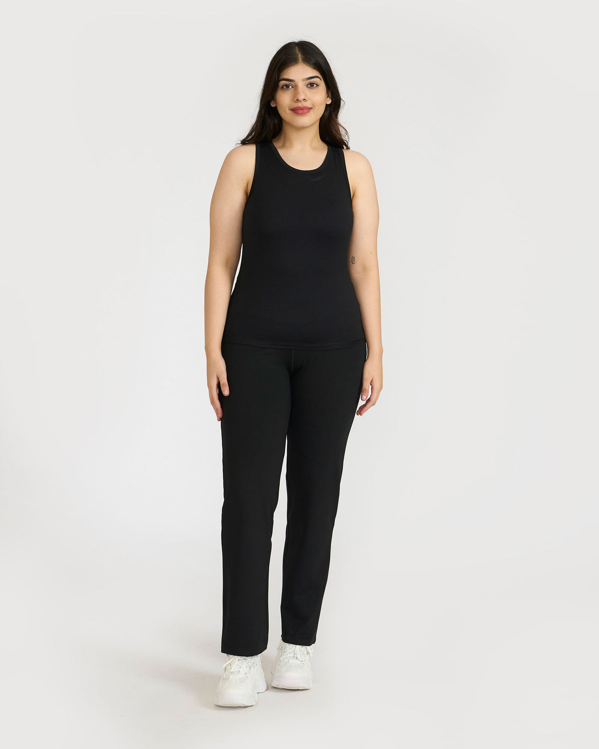 Zen tank top with in-built sports bra