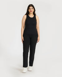 Zen tank top with in-built sports bra