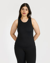 Zen tank top with in-built sports bra