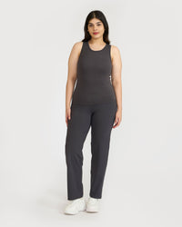 Zen tank top with in-built sports bra