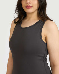 Zen tank top with in-built sports bra