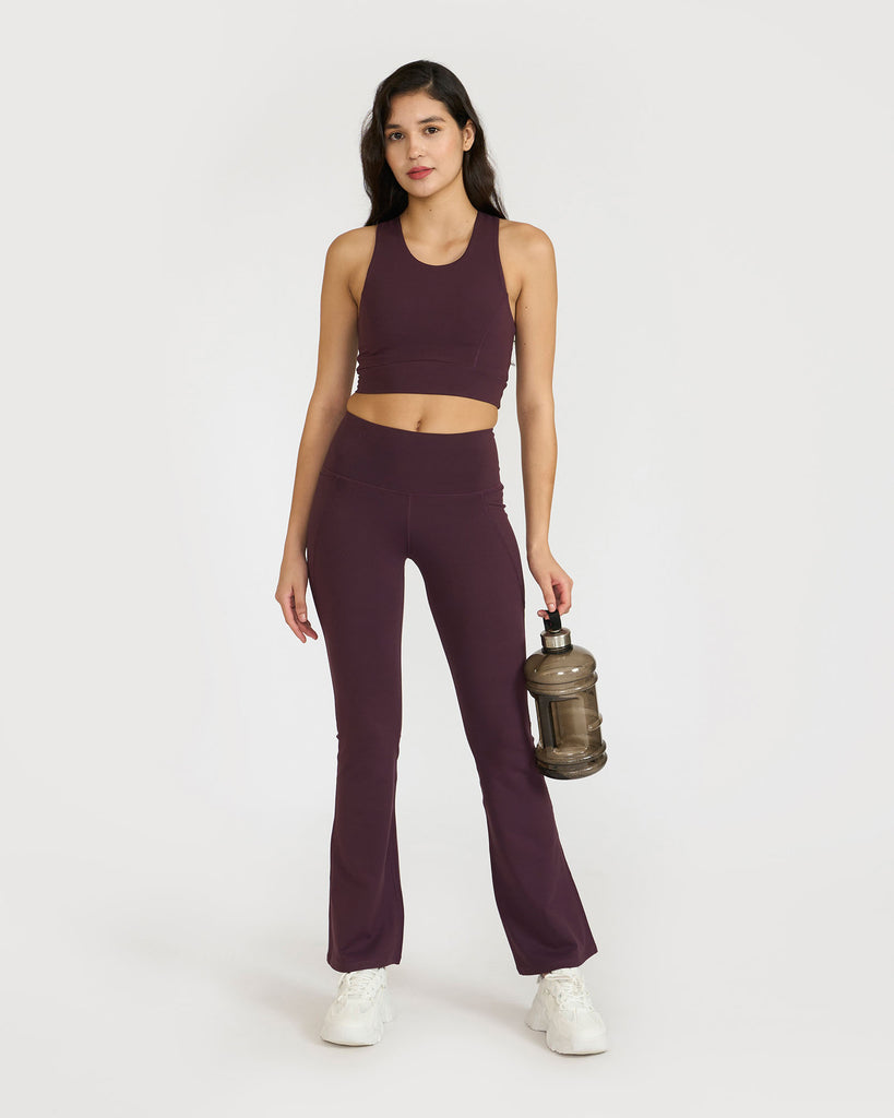 Hunnit Zen 2-in-1 Crop Top Zen 2-in-1 Crop Top