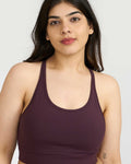 Zen Padded Sports Bra - Round Neck