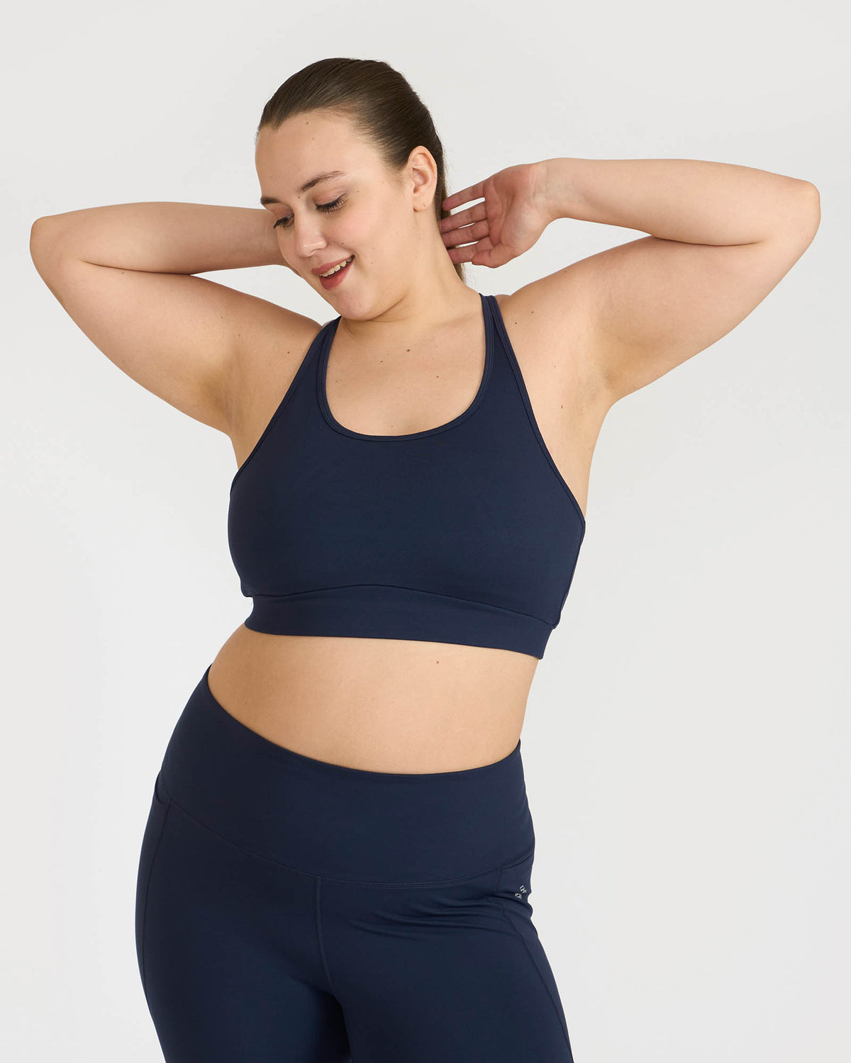 Zen Padded Sports Bra - Round Neck