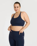 Zen Padded Sports Bra - Round Neck