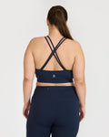 Zen Padded Sports Bra - Round Neck