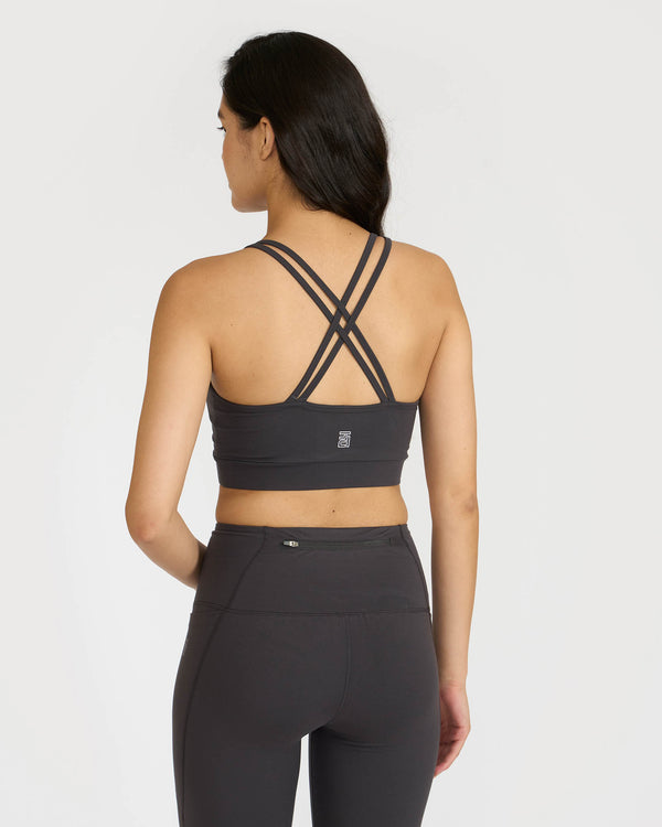 Zen Padded Sports Bra - Round Neck