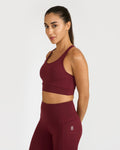Zen Padded Sports Bra - Round Neck