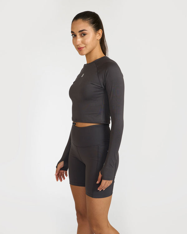 Zen Full-Sleeve Crop Top