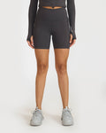 Zen Cycling Shorts & Full Sleeve Crop top Co-ord set