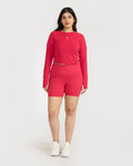 Zen Full-Sleeve Crop Top