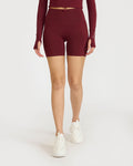 Zen Cycling Shorts & Full Sleeve Crop top Co-ord set