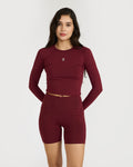 Zen Full-Sleeve Crop Top