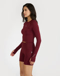 Zen Full-Sleeve Crop Top