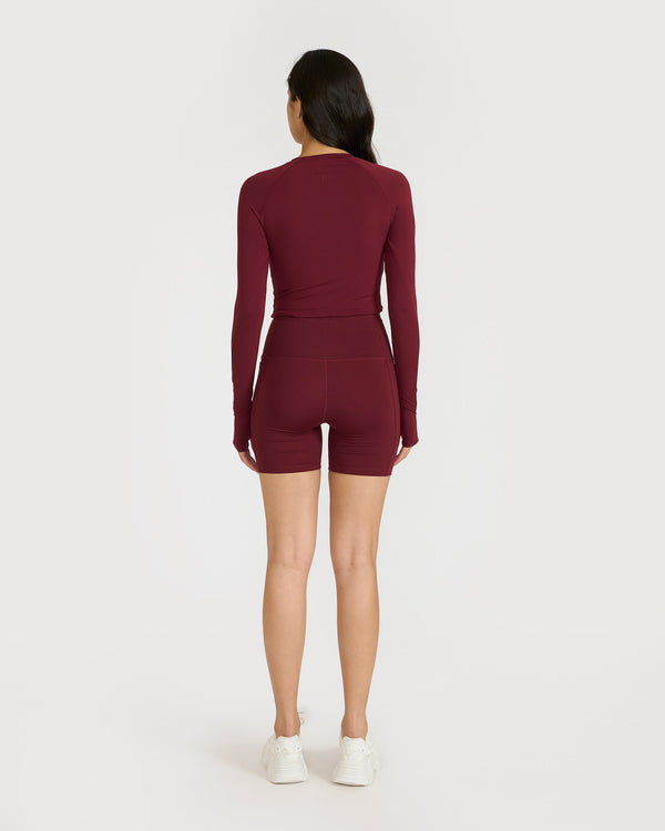 Zen Full-Sleeve Crop Top